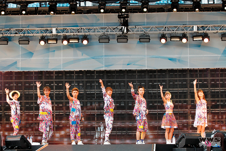 a-nation stadium fes.大阪公演初日 AAAが花柄をちりばめたキュートな衣装で第7弾シングル「LOVER」からスタート！！