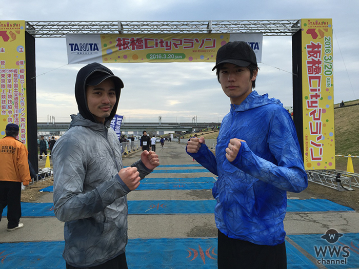 イケメン2人組ユニット「岩永兄弟」がフルマラソンに挑戦！