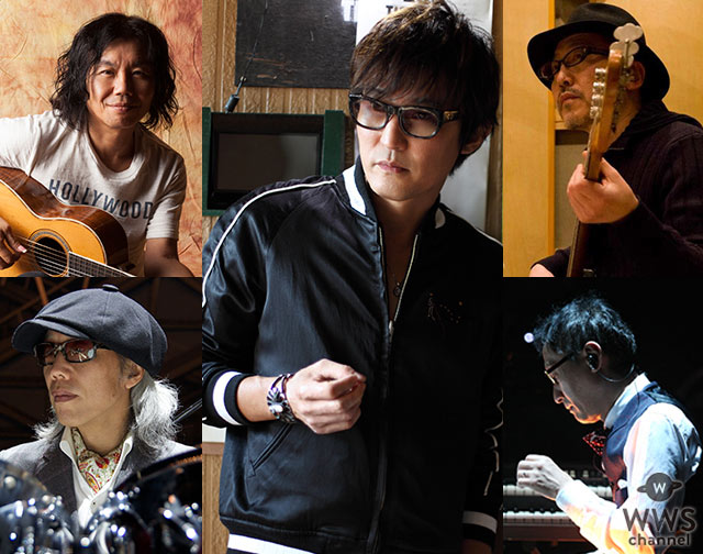 スガ シカオがボーカルを務めるkōkuaがファーストアルバムを6/1にリリース！