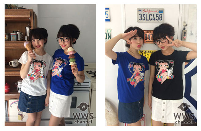 女子高生に大人気の「まこみな」がAvail COLLECTIONのTシャツを着て可愛く踊る！