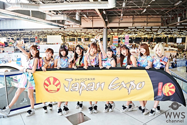Cheeky ParadeがJAPAN EXPO出演！山本真凜・鈴木真梨耶の留学前ラストステージは大熱狂！