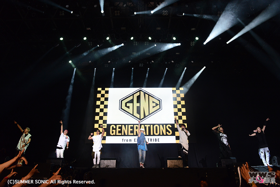 ライブレポート Generationsがサマソニで新曲 Hard Knock Days 披露 タオルを回して投げて大熱狂 Wwsチャンネル