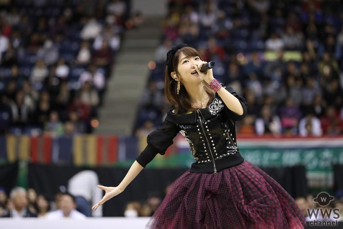 AKB48・NGT48の柏木由紀が初のスポーツイベントでのソロ歌唱で新曲『miss you』を初披露！