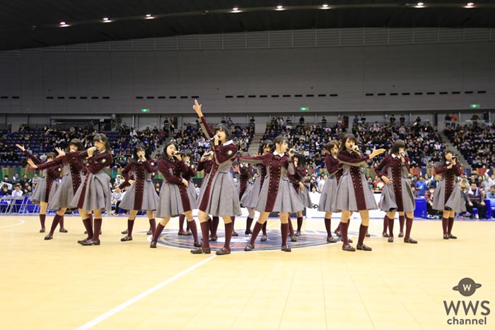 欅坂46がスポーツイベントで初歌唱！4,000人を前に最新曲『二人セゾン』など披露！