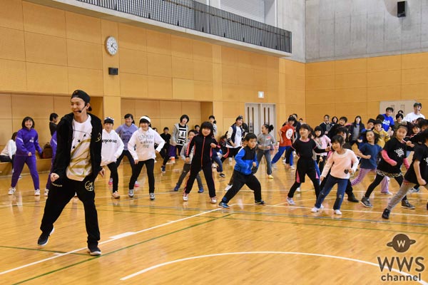 EXILE 佐藤大樹がダンスの先生としてサプライズ登場！子供達に『Choo Choo TRAIN」の振り付けを指導！