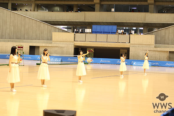 第57回 東京インドア全日本ソフトテニス大会で正統派美少女アイドルグループ・さくらシンデレラがライブ出演！