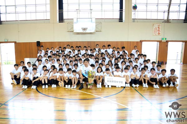 三代目JSB 山下健二郎が母校でランニングマンを指導！生徒からのサプライズに「最高の思い出になりました」