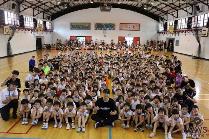 EXILE 橘ケンチが台湾の日本人学校でダンス教室を開催！「これをキッカケにダンスに興味をもってもらえたら嬉しいです」