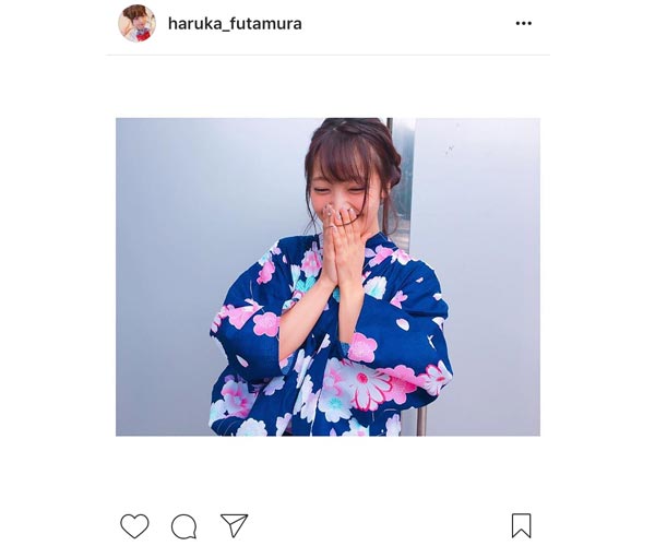 これで最後か！？ SKE48・二村春香が美麗な浴衣姿を披露！