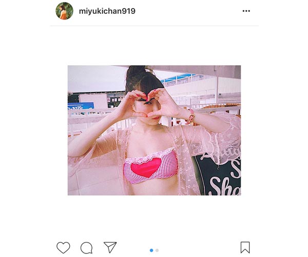 元NMB48 渡辺美優紀がセクシー水着写真を連発！「可愛すぎて倒れるかと思った」と歓喜の声！