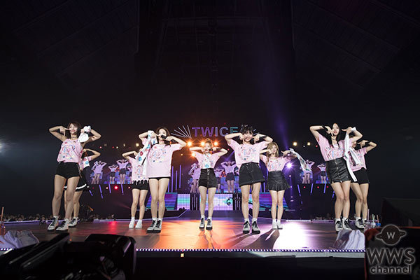 【ライブレポート】TWICEが日本デビューを記念して、日本初の単独公演を開催！ 「夢のよう！」と1万5千人と東京体育館でTTポーズ！