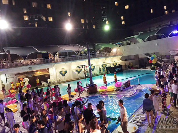 バーレスク東京ダンサー がSEXYすぎる水着でライブパフォーマンス！『FABIUS present Sumer Night Pool Party 2017 〜史上最強の夏祭り〜』