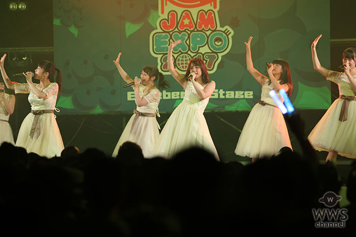 正統派美少女アイドルグループ・さくらシンデレラが横浜アリーナで開催中の国内最大級のアイドルイベント@JAM EXPO 2017に出演！