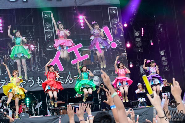 【ライブレポート】ROCK IN JAPAN FESTIVAL 2017でも、踊って踊って踊る！ももいろクローバーZ「マジかっていうセトリになっている」