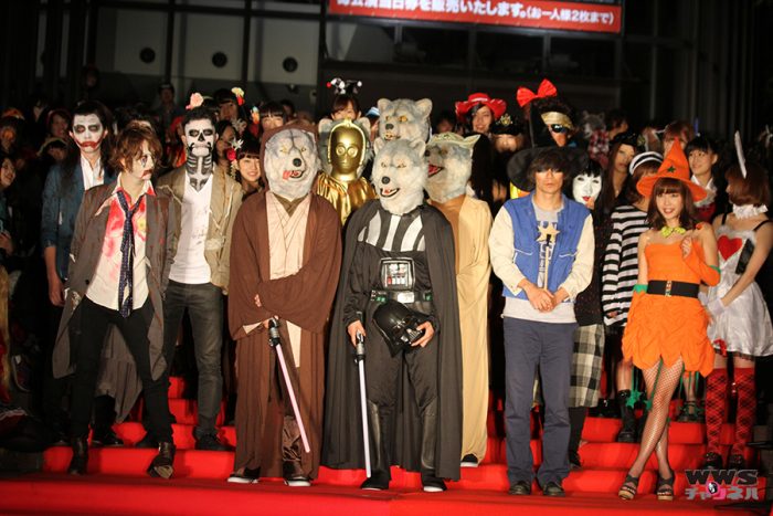 【赤坂ハロウィン2014】狼バンドMAN WITH A MISSION(マン ウィズ ア ミッション)がレッドカーペットに登場！