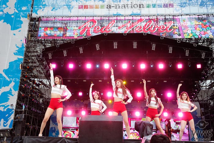 Red Velvetが『a-nation 2017』でピッタリ揃ったダンスと華やかなサウンドで魅せる！