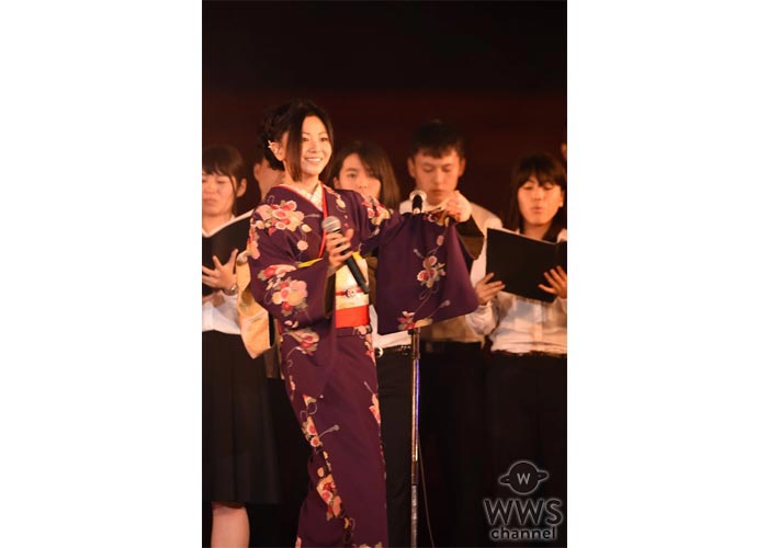 倉木麻衣が京都学生祭典に15年ぶりに登場！学生とのコラボレーションで平安神宮を前に2曲を熱唱！