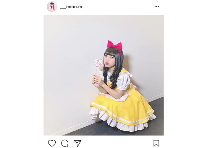 AKB48 向井地美音が可愛すぎるコスプレ姿を披露！あらゆる種類の「可愛い」コメントが殺到！