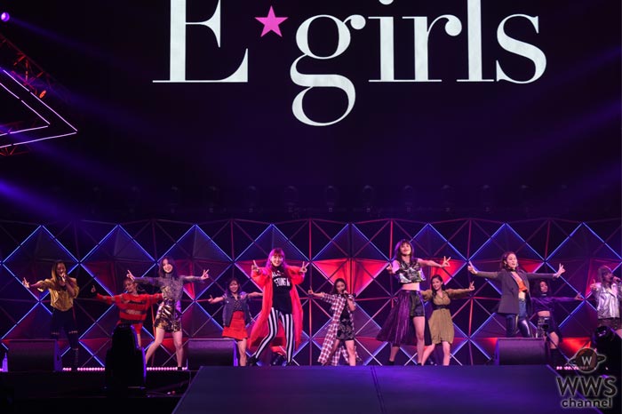 【ライブレポート】E-girlsがテレビ朝日ドリームフェスティバルで新曲『北風と太陽』など披露！