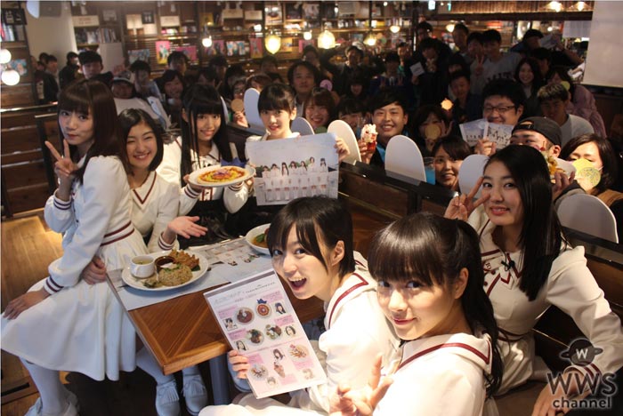 私立恵比寿中学がニューシングル発売日に開催中の『エビ中CAFE』にサプライズ登場！
