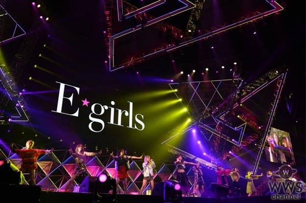 【ライブレポート】E-girlsがテレビ朝日ドリームフェスティバルで新曲『北風と太陽』など披露！