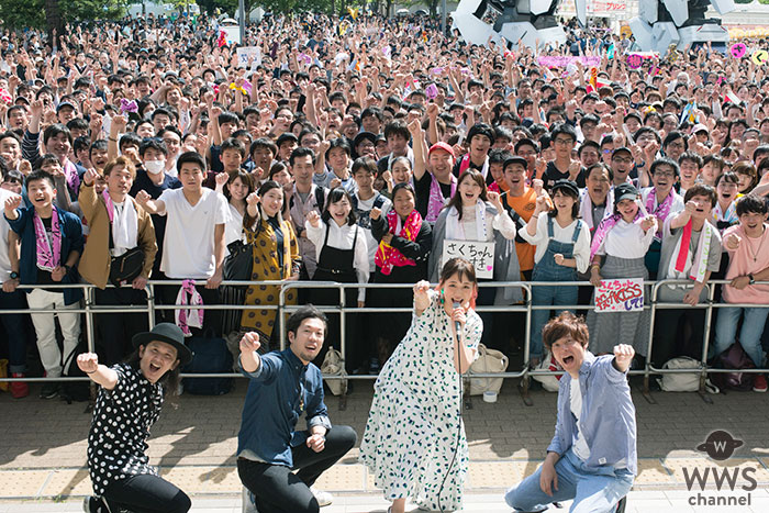 大原櫻子がニューシングル「泣きたいくらい」発売記念フリーライブを開催！「今年はデビュー5周年を迎えるのでストリートライブにチャレンジしたい」