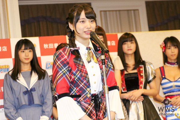 STU48・瀧野由美子、グラドルとの共演に「目のやり場に困るような魅力的な衣装も素敵」！AKB48・久保怜音と『OISOアイドルビーチ2018』記者発表会に登場！