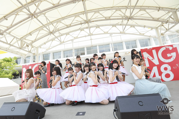 【ライブレポート】NGT48研究生21名がお披露目ライブを開催！レインボータワーに感謝するセレモニーも実施！！