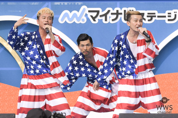 【ライブレポート】DA PUMPがアメリカ色の衣装で『U.S.A.』をパフォーマンス！『めざましサマーライブ2018』に出演！！