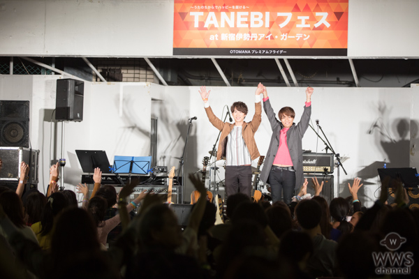 男性フォークデュオ・TANEBI が初の主催フェスを新宿伊勢丹で開催！「TANEBIとして新たな一歩を踏み出せた」
