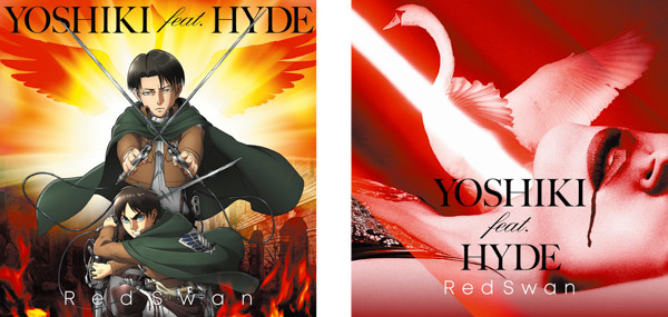 YOSHIKI feat. HYDE「Red Swan」が配信開始と同時に世界チャート上位を席巻中！ 「YOSHIKI CHANNEL」では声優・梶裕貴との“進撃対談” 放送決定！