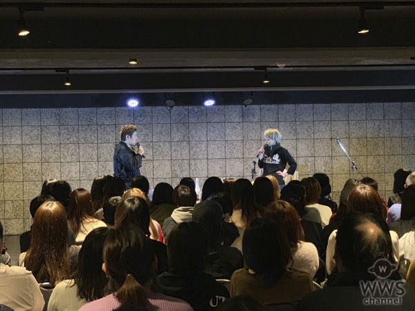 百花（元NMB48木下百花）とプロインタビュアー吉田豪氏とのトークイベントが大阪で開催。百花によるアコースティックギター弾き語り披露も！