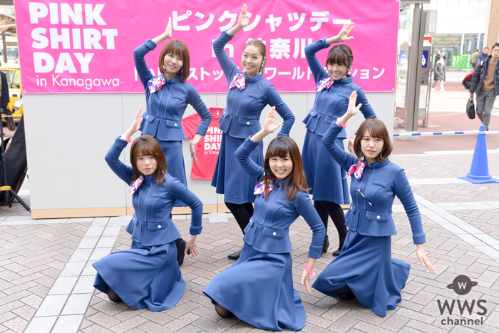 東池袋52が野外ステージで 雪セゾン を歌唱 横浜髙島屋ピンクシャツデーイベントに参加 Wwsチャンネル