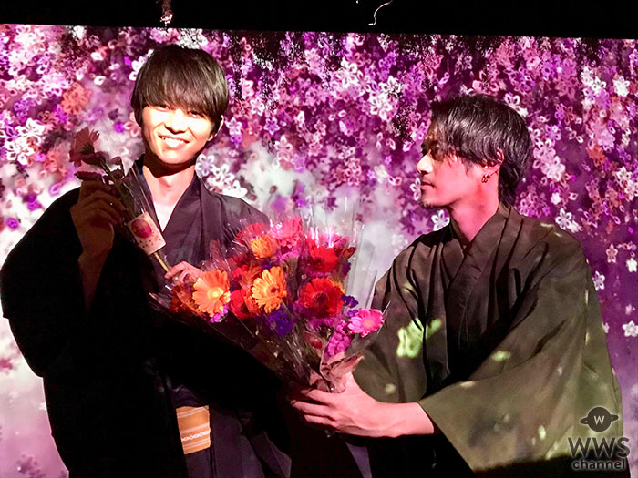 高身長イケメンSOLIDEMOがインスタ映えアート展で花贈りプレミアムイベント開催！