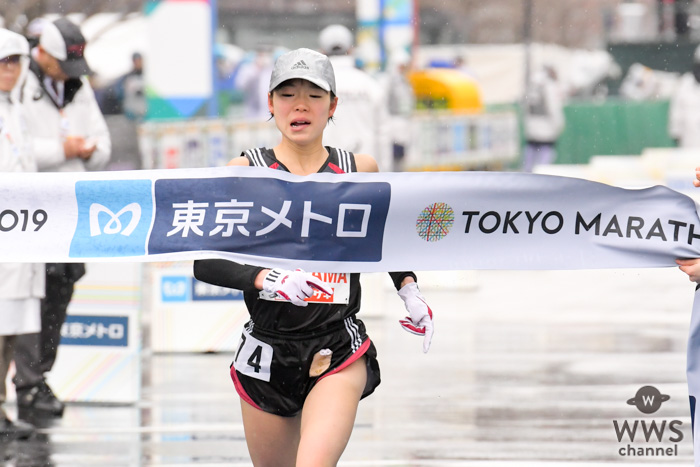 東京マラソン2019、初マラソンとなる一山麻緒が日本人女子トップ！
