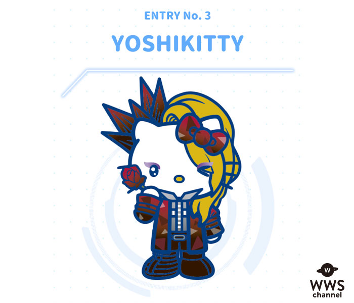 「YOSHIKITTY」が今年も参戦決定！『サンリオキャラクター大賞』が投票開始！10周年、悲願の優勝を目指す！！