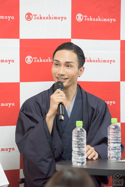 橘ケンチ、『第3回横浜高島屋日本酒まつり』トークイベントで日本酒の魅力を語る