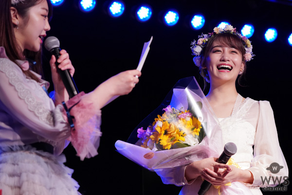 AKB48・小嶋真子、卒業公演は笑顔で「縁を大切にみんなと繋がっていたい」