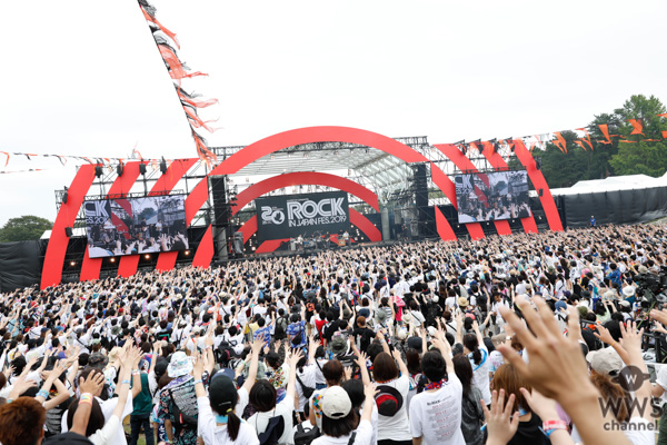【ライブレポート】andropがヒット曲満載の全7曲で、LAKE STAGEのトップバッターを飾る！＜ROCK IN JAPAN FESTIVAL 2019＞