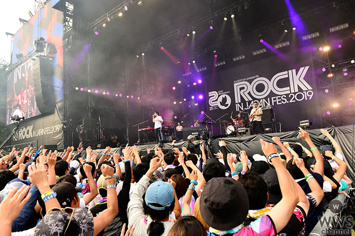 【ライブレポート】ゲスの極み乙女。が彩り豊かな楽曲でPARK STAGEを魅了する！＜ROCK IN JAPAN FESTIVAL 2019＞
