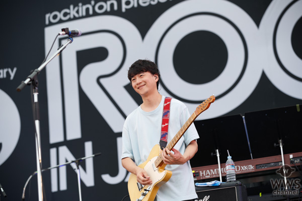 【ライブレポート】andropがヒット曲満載の全7曲で、LAKE STAGEのトップバッターを飾る！＜ROCK IN JAPAN FESTIVAL 2019＞