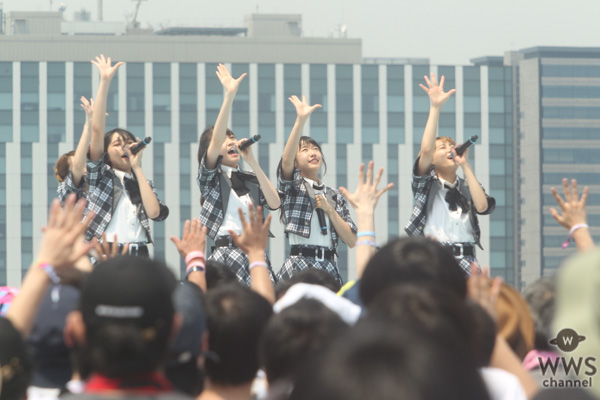 ラストアイドル・LaLuce がTIF2019初日にデビュー曲 『バンドワゴン』を熱唱！