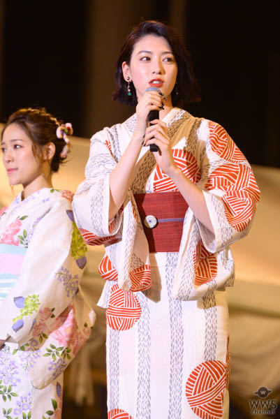 三吉彩花、chayが花火の余韻を残すステージで花火のエピソードを語る！＜2019 神宮外苑花火大会＞