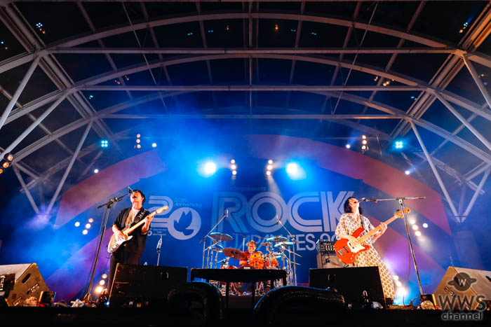 【ライブレポート】スリーピースバンド・Base Ball BearがLAKE STAGEで新曲『いまは僕の目を見て』を披露！＜ROCK IN JAPAN FESTIVAL 2019＞