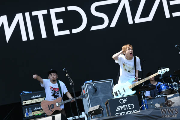 【ライブレポート】04 Limited Sazabys（フォーリミ）が2年連続のGRASS STAGEで怒涛の13曲を披露！ ＜ROCK IN JAPAN FESTIVAL 2019＞