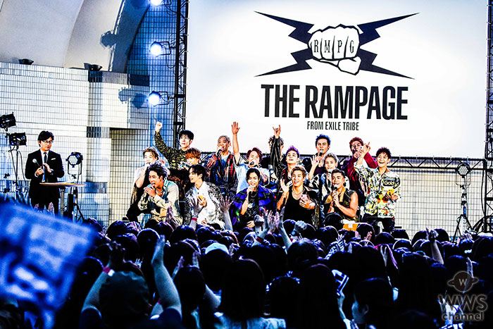 THE RAMPAGE、結成5周年記念野外イベントに1万人が集結！ 新曲「SWAG & PRIDE」初披露！