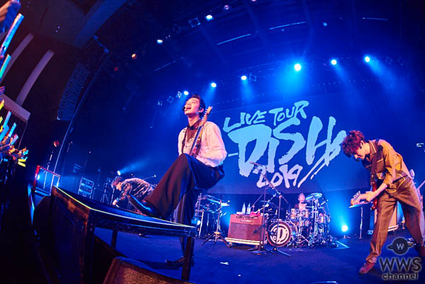 ダンスロックバンドDISH//、新曲を引っさげた全国ツアーが広島公演で盛大に幕開け！