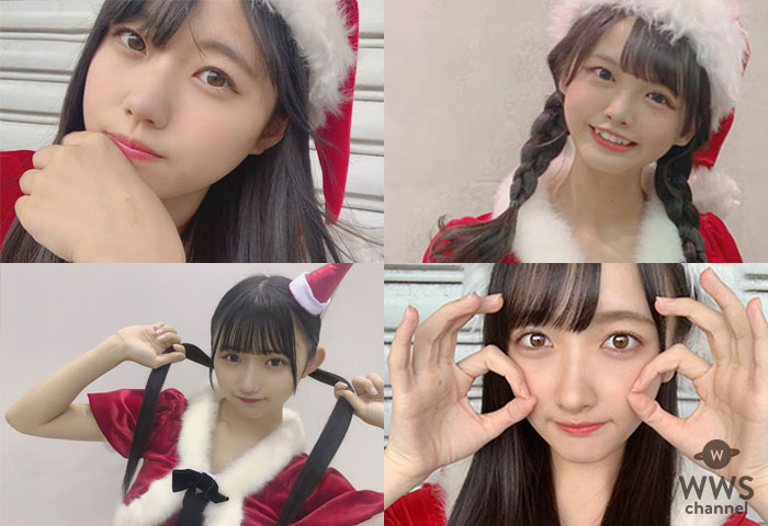 STU48 瀧野由美子、福田朱里、門脇実優菜からクリスマスイブにサンタコス写真が続々投稿！