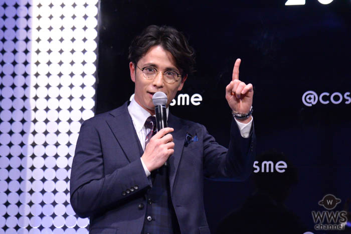 オリラジ・藤森慎吾が「@cosmeビューティアワード2019」の授賞式で美容男子トークで盛り上げ！
