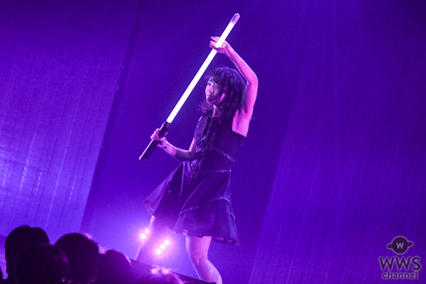 SKE48 高畑結希、ライトセイバーの刃筋で新たな魅力を切り開く！＜SKE48選抜メンバーコンサート＞